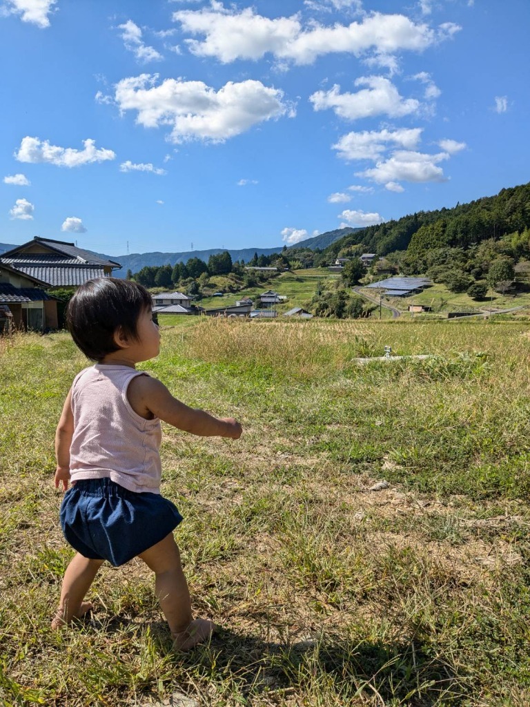 子どもと風景